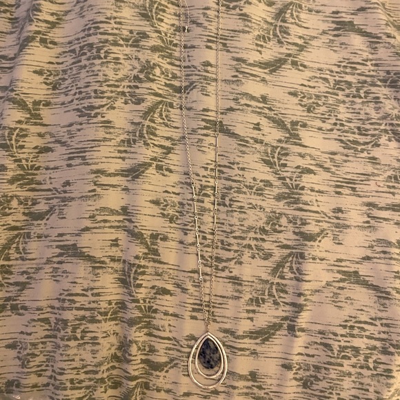 Stone pendant long necklace - Picture 1 of 3